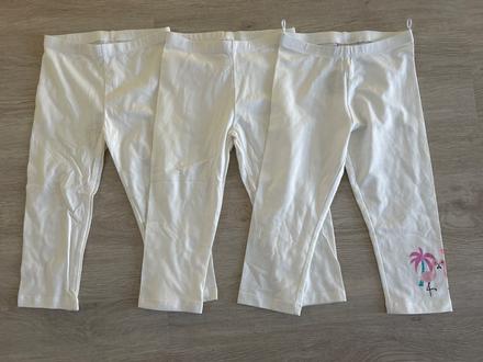 Dievcenske bavlnene 3/4 leginy vel. 134, palomino,134