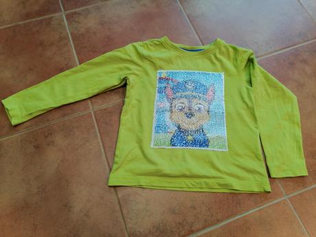 Tričko labková patrola, veľ. 110, nickelodeon,110