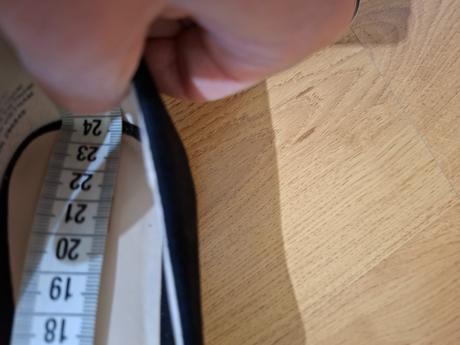 Čierne lodičky/poltopánky (veľkosť 36), h&m,36