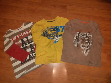 3 x tričko, f&f,98