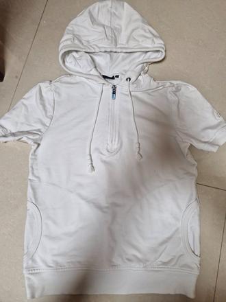 Mikina s krátkym rukávom, s