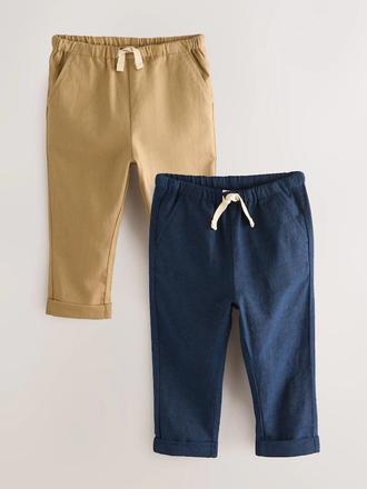 Ľanové nohavice next, next,68 - 122