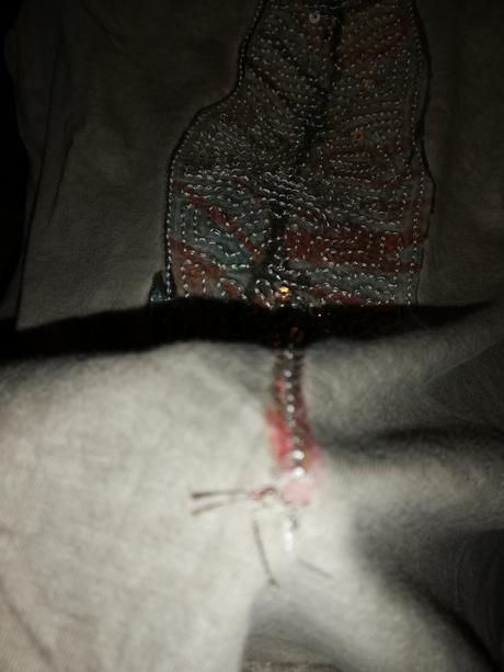 Tričko s 3d listom s, s