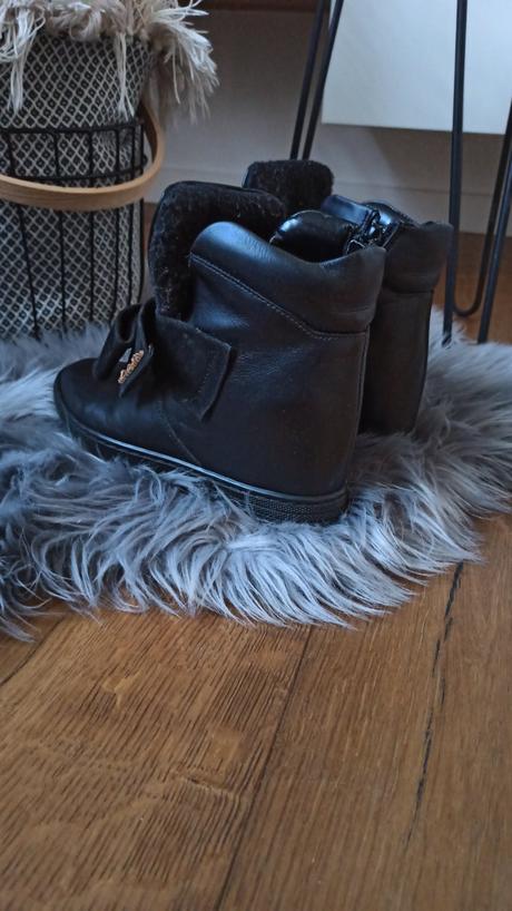 Prechodné kožené čižmičky, 36