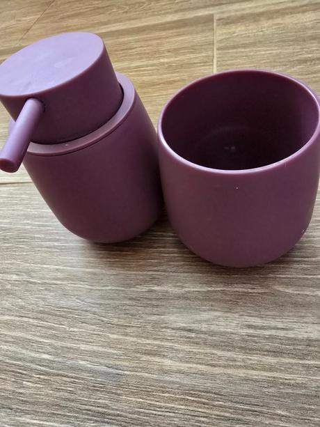 Fialová sada do kúpelne, 