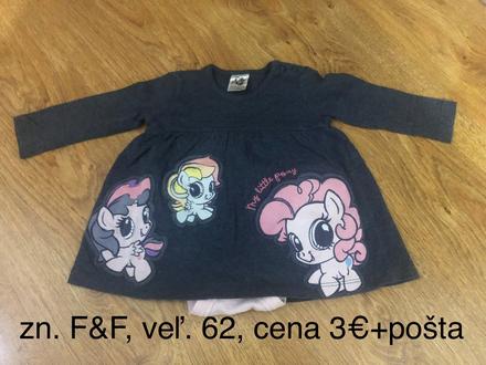 Body-šaty, f&f,62