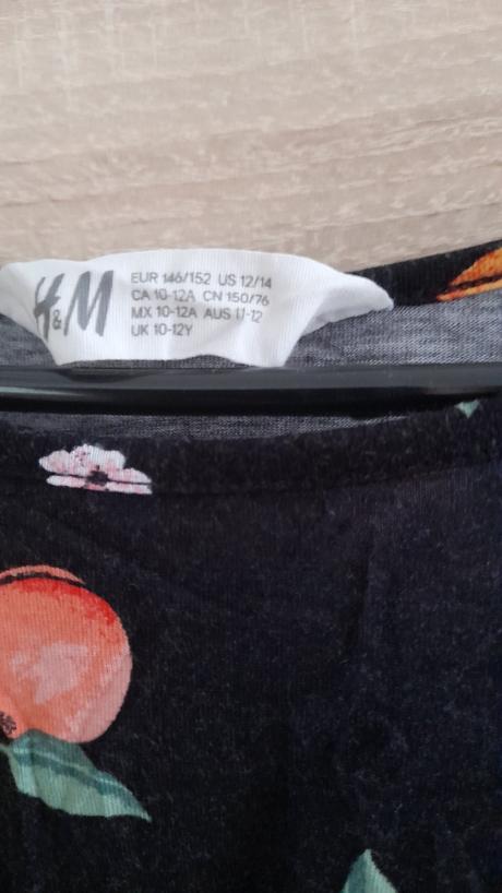 Šaty 146/152, h&m,146