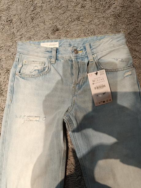 Zara čistonove rifle veľkosť 32, zara,32