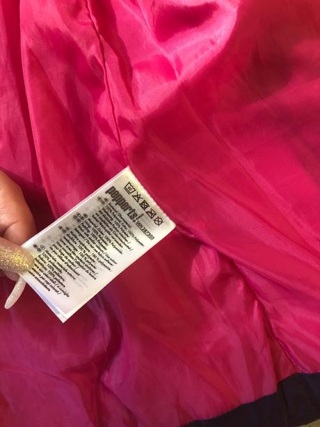 Detská dievčenská zimná bunda, pepperts,158