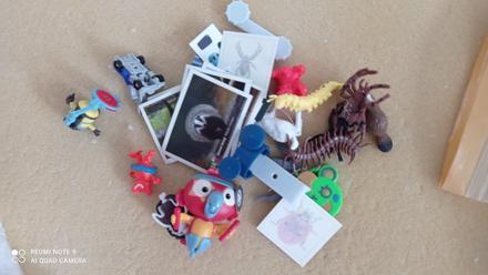 Plastové mini hračky, 