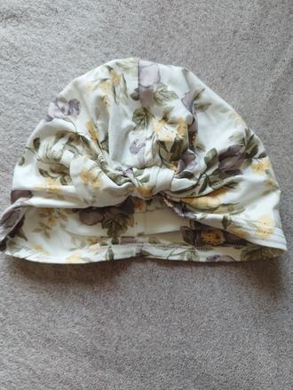 Nový newbie tenký turban/čiapka vo veľkosti 52/54, newbie,52 / 54