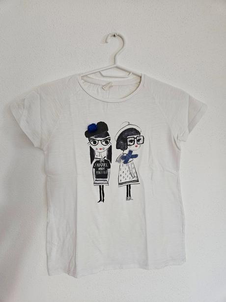 Zara tričko s 3d aplikáciami 152, zara,152