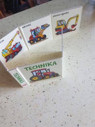 Leporelo autá/technika, 