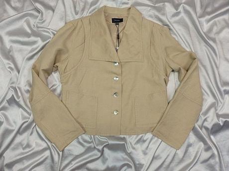 Kvalitný ľanový blejzer, 40