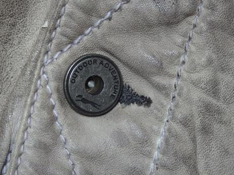 Luxusná kožená bunda, xxl