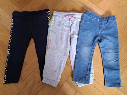 Dievčenské tepláky/legíny, pepco,86
