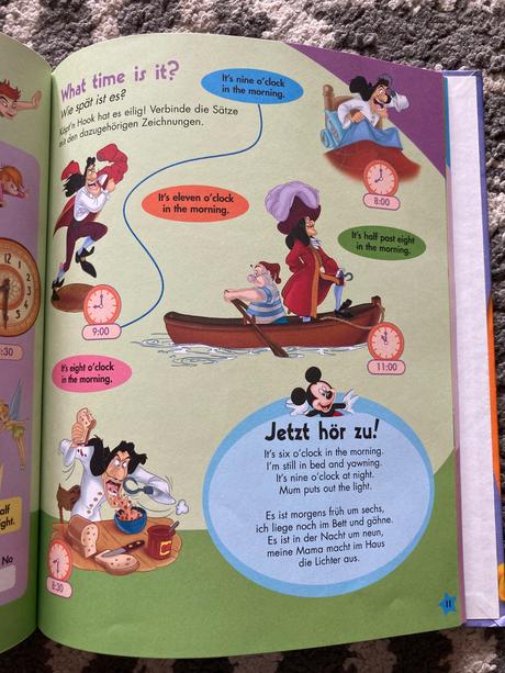 Disney's magic english mit cd my day mein tag, 