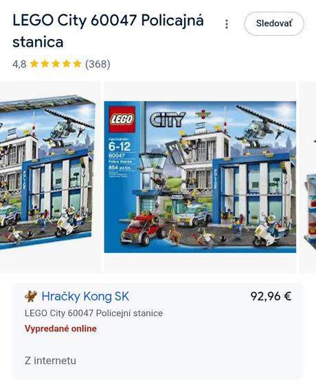 Lego policajná stanica, 