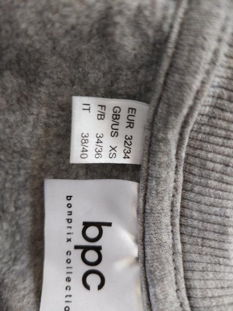 Dlhšia mikina, bonprix,xs
