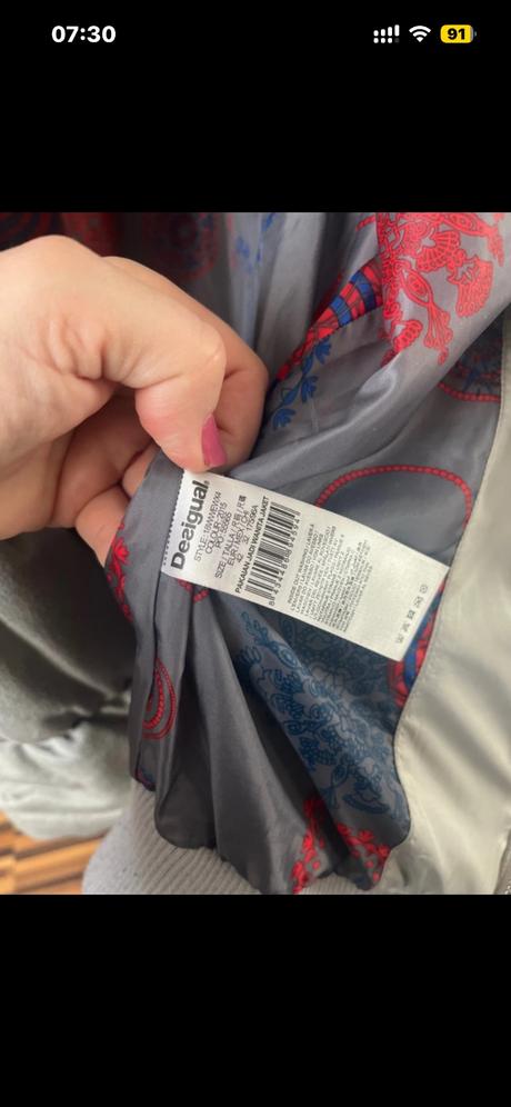 Bunda desigual, desigual,xl