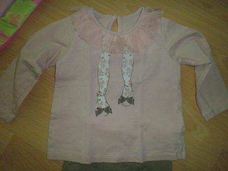 Tričko púdrovej ružovej, s čipkou, matalan,86