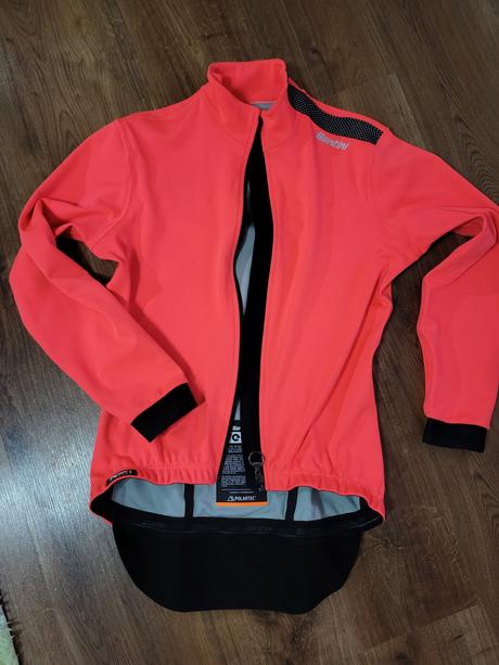 Zimná cyklistická bunda santini vega, xl