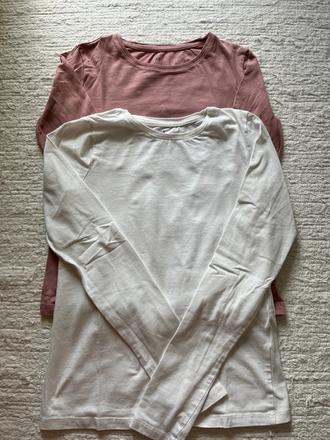 Trička dlhy rukav hm, h&m,146