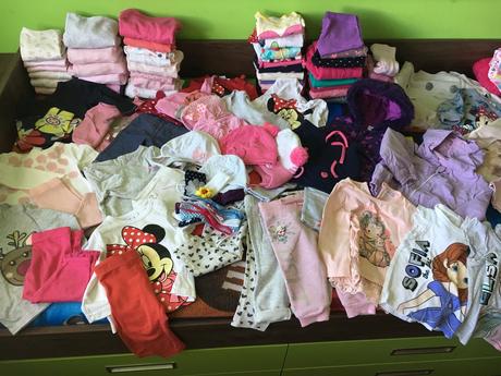 Balík dievčenského oblečenia, 50–62