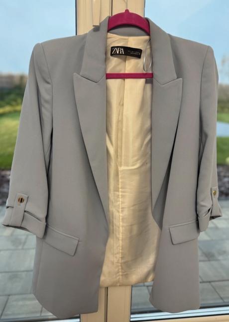 Zara nadherne baby blue sako, zara,s