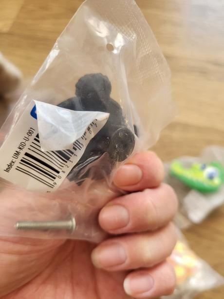 Uchytky zvieratka na detske sufliky, 