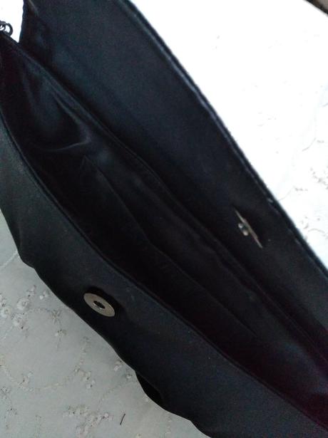 Čierna spoločenská kabelka,