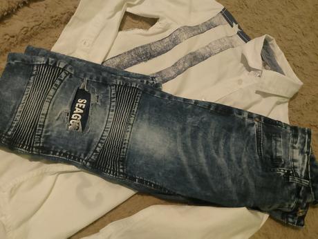 Parádna košieľka a rifle, kids,140