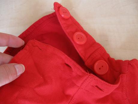 Červená mikina s tulipánmi, zn. palomino, 104, palomino,104