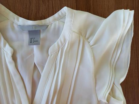 Biele letné šaty, h&m,34