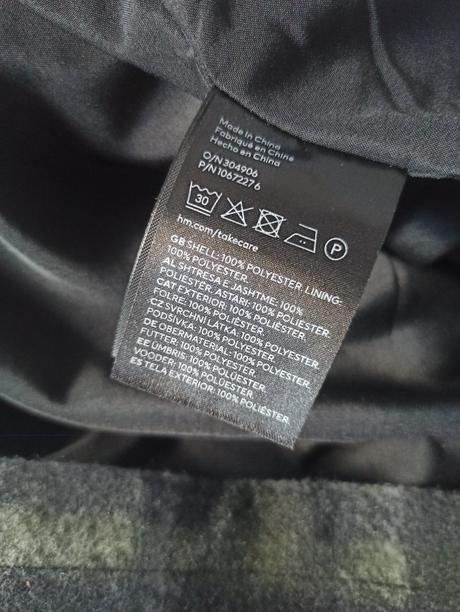 H&m dlhý košeľou kabát/bunda, h&m,m