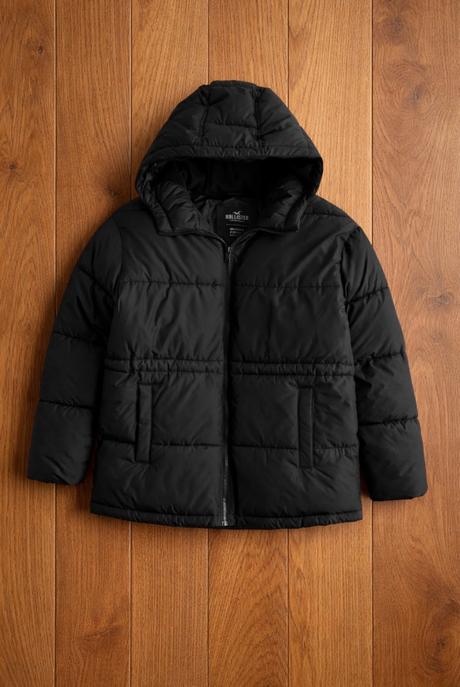 Hollister prekrasna damska puffer bunda, hollister,40 / l
