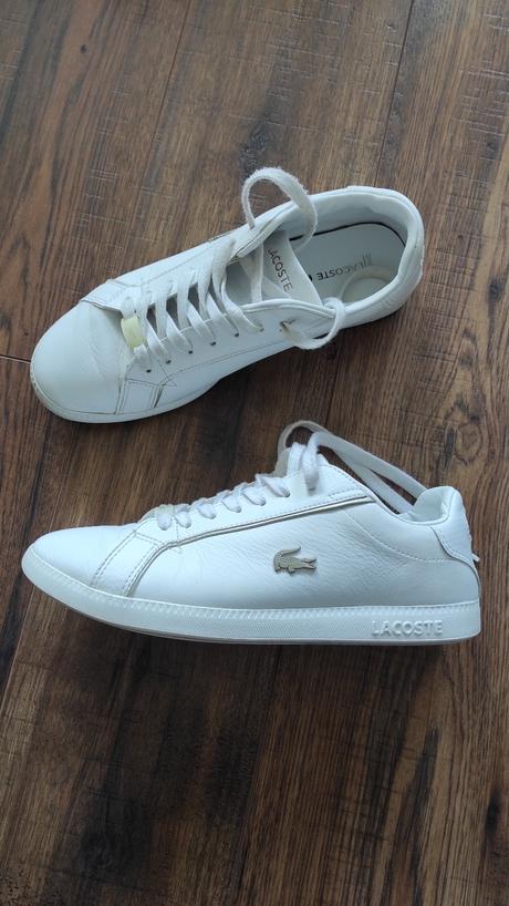 Kožené tenisky lacoste, lacoste,37