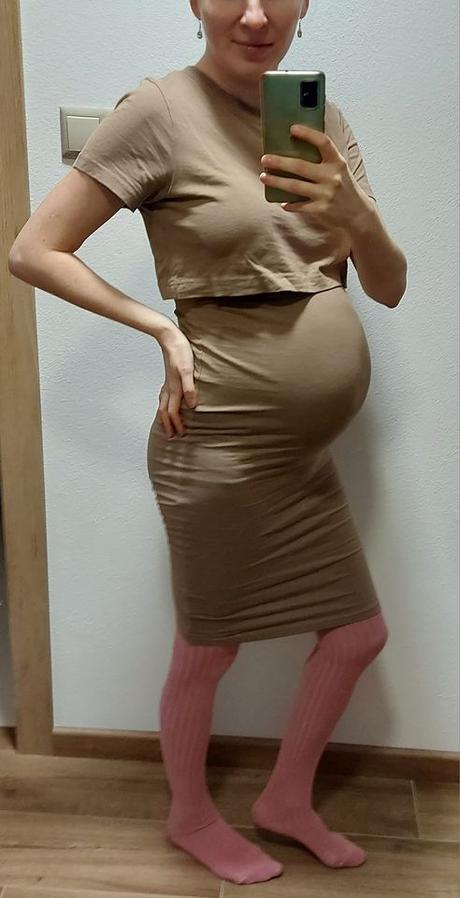 Dvojdielna súprava - tehotenská aj na dojčenie, h&m,xs