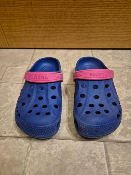 Kroksy tmavomodré pre dievča flame 31, 31