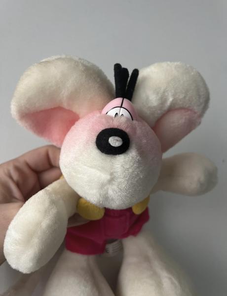 Mys mysiak diddl plysova hracka biela,