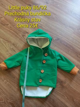 Bundička little puky 86/92, 86