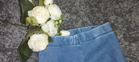 Riflové legíny, h&m,128