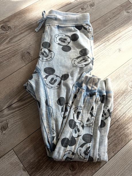 Mickey teplaky, h&m,122