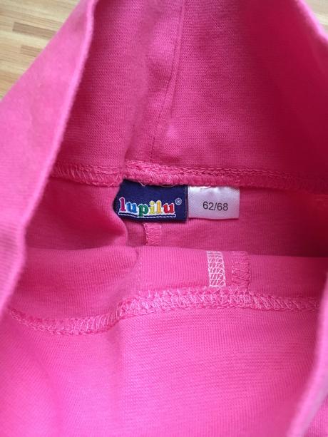 Krasne bodynka + teplacky, lupilu,68