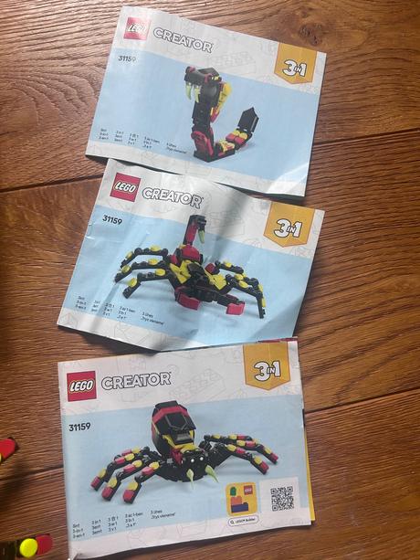 Lego creator 3in1 31159 divoké zvieratá, 