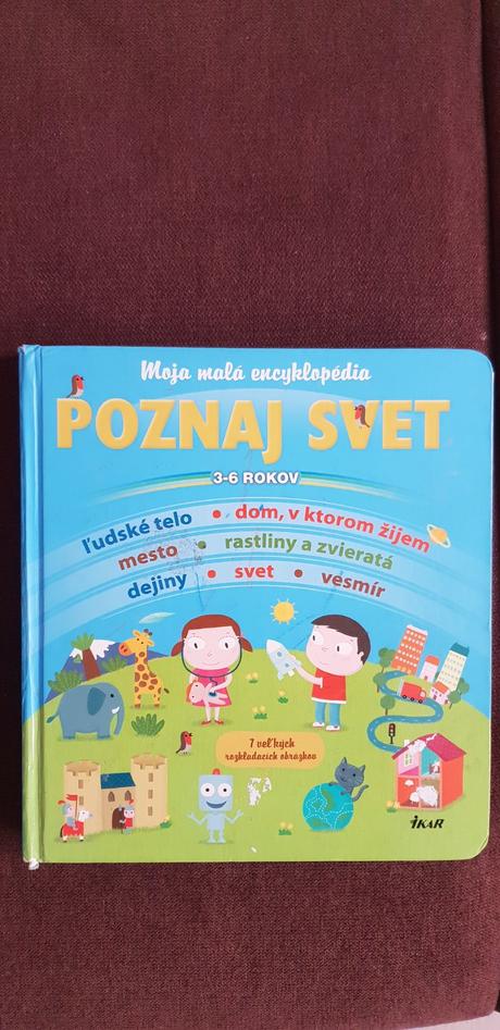 Kniha - detska encyklopedia poznaj svet, 