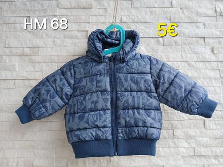 Zimna bunda 68, h&m,68