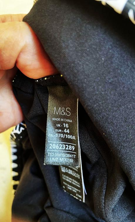 Luxusné tankini s kosticami na boku, marks & spencer,l