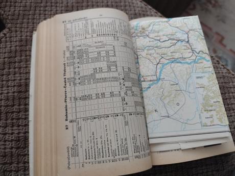 Jízdní řád čsd 1983/1984,