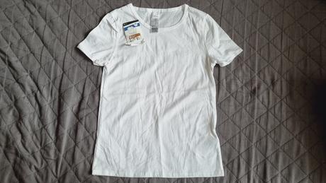 Biele tričko, decathlon,128 / 140